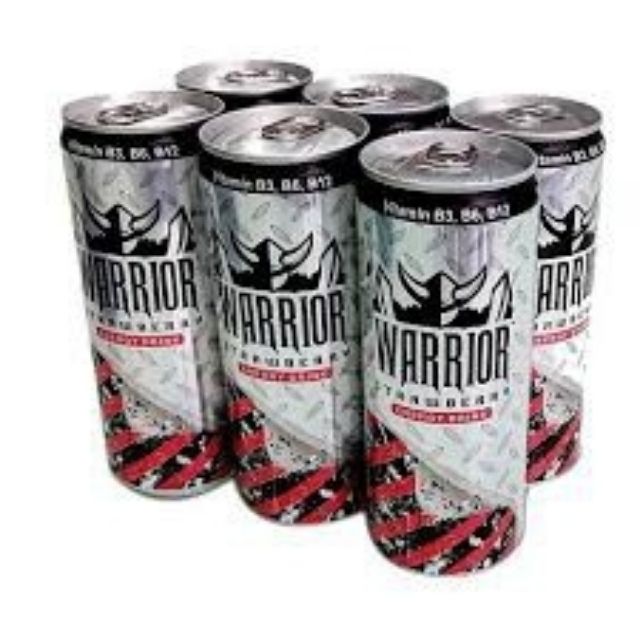 Nước ngọt có gas Warrior Sting Thái Lan lon 325ml