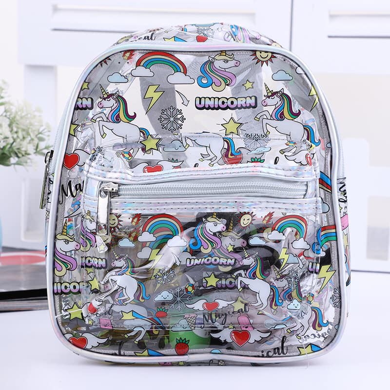 Balo trong suốt mini kỳ lân