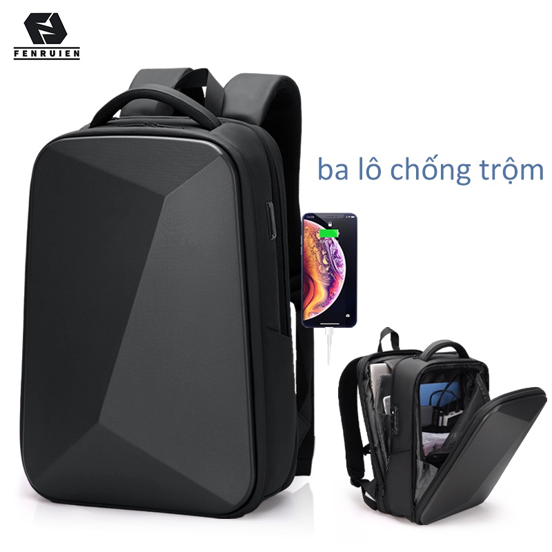 Ba Lô Đựng Laptop Chống Trộm Chất Lượng Cao 15.6 inch Fenruien New 2023 TSA