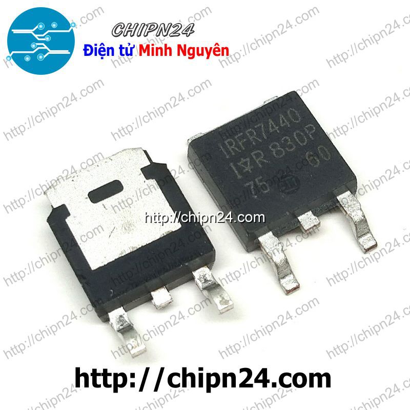 [2 CON] Mosfet Dán IRFR7440 TO-252 180A 40V (SMD Dán) (FR7440 IRFR 7440 FR 7440)