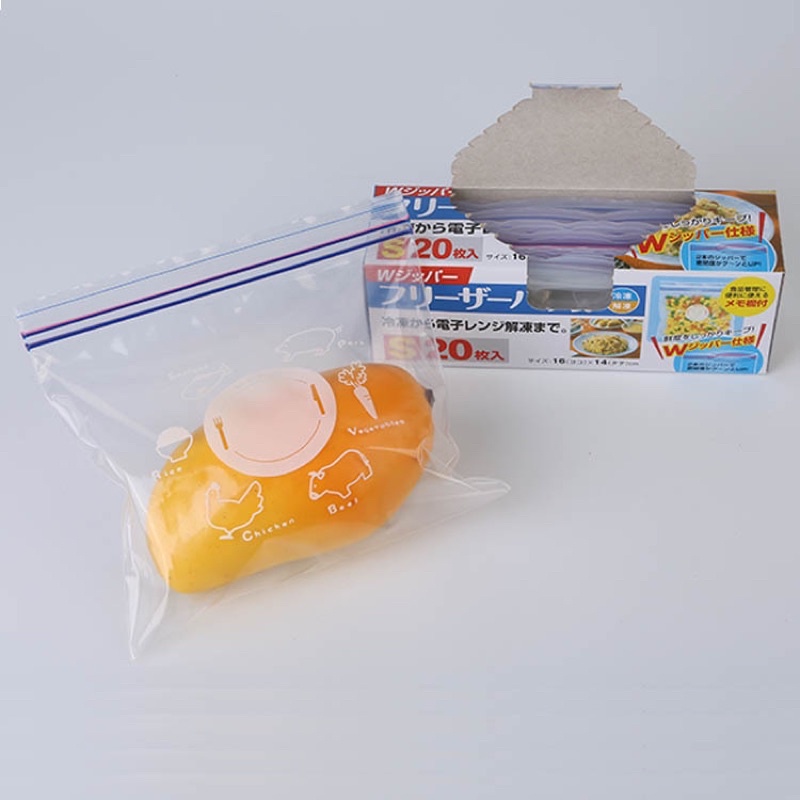 Túi ziplock - freezer bag đựng thực phẩm Nhật bản cao cấp