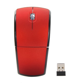【Rememberme】2.4GHz Foldable Arc Wireless Optical Mouse Mice + USB Receiver to Laptop
