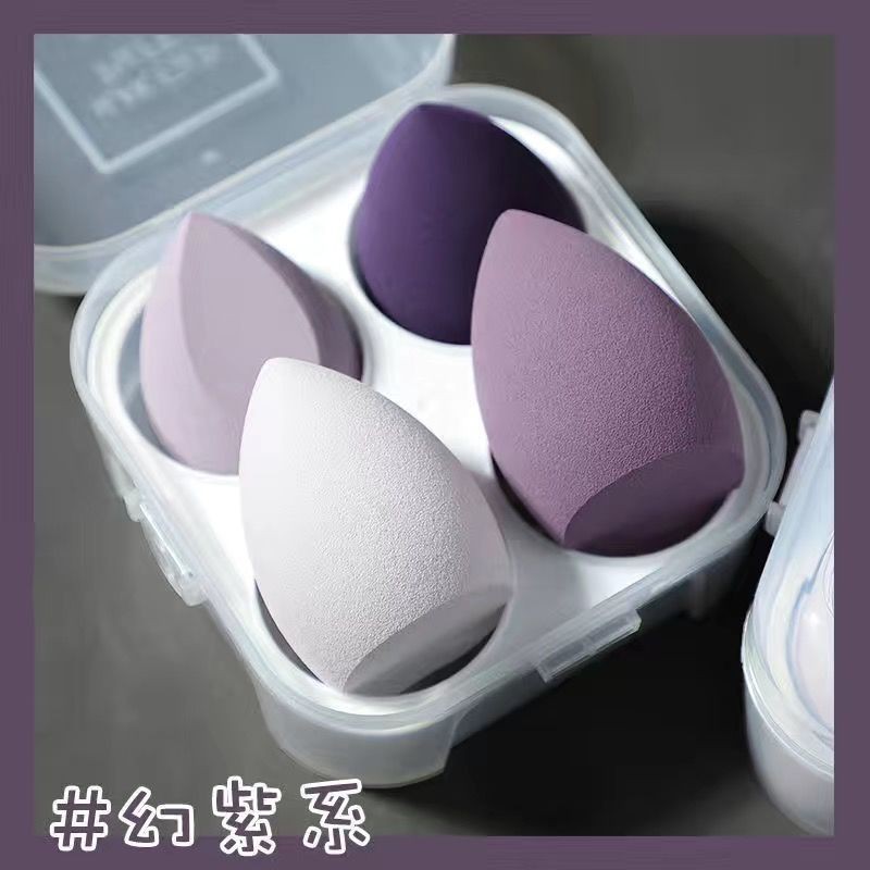 Beauty Egg Bán buôn Sponge Puff Không ăn Bột Phấn nước Trang điểm Trứng Khô và Ướt Công dụng kép Trang điểm Phục vụ Bông