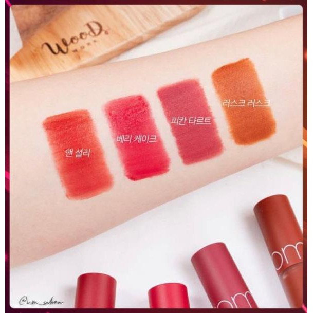 [Màu mới #18~21] Son Romand Zero Velvet Tint