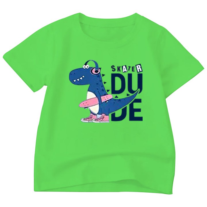 Áo thun bé trai form rộng in hình độc đáo ATBT89