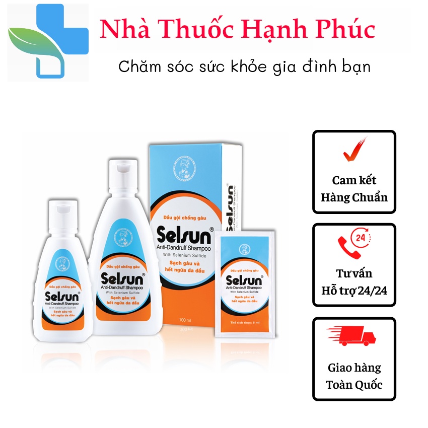 Bộ sản phẩm chống gàu Selsun