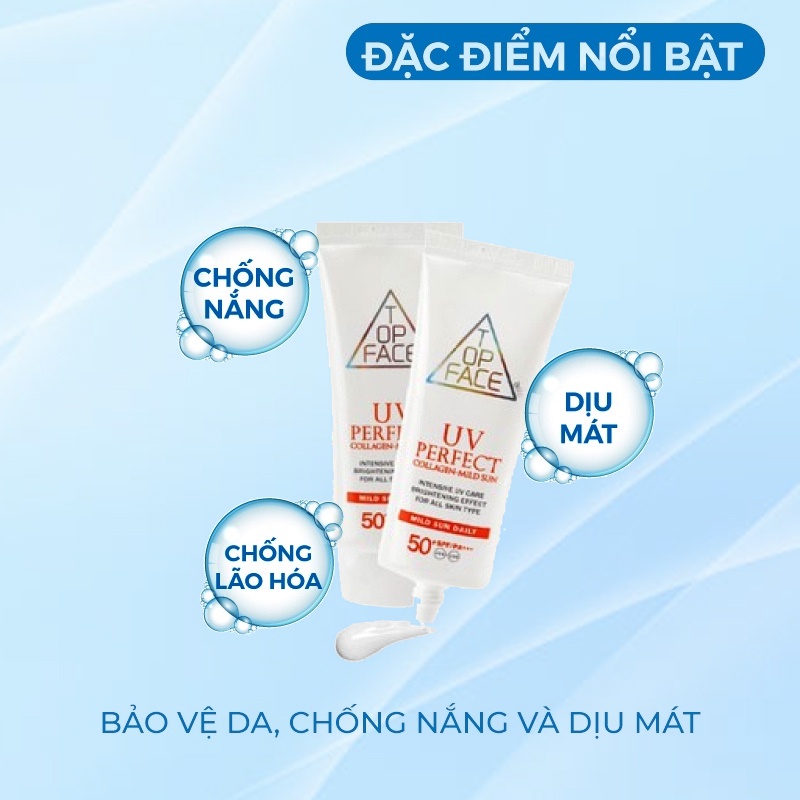 Kem Chống Nắng Chiết Xuất Từ Collagen Arratopface Hàn Quốc 70ml