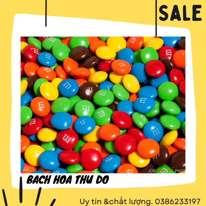 Combo 5 gói Kẹo Chocola M&amp;M gói 37g đủ vị