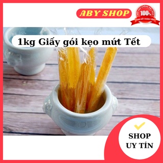 1kg Giấy gói kẹo mứt Tết ⚡ CAO CẤP ⚡ giấy bóng kiếng dùng để gói kẹo mứt tiện lợi
