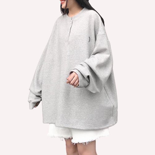 Áo Sweater Nữ Dài Tay Sweater Form Rộng Style Unisex Hàn Quốc Chất Vải Da Cá Lên Dáng Cực Xinh NEXT-1739 GOUS OFFICIAL | BigBuy360 - bigbuy360.vn