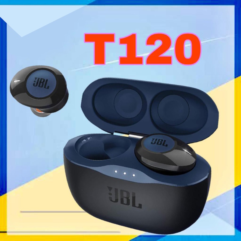 Tai Nghe Nhét Tai Không Dây JBL Tune 120 TWS Âm Thanh Siêu Trầm Có Sạc