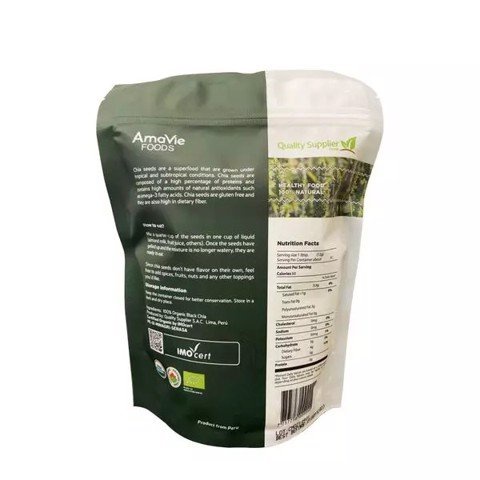 Hạt chia hữu cơ Amavie Foods túi zip 100g