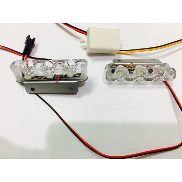 Đèn police strobe lam lắp mọi loại xe
