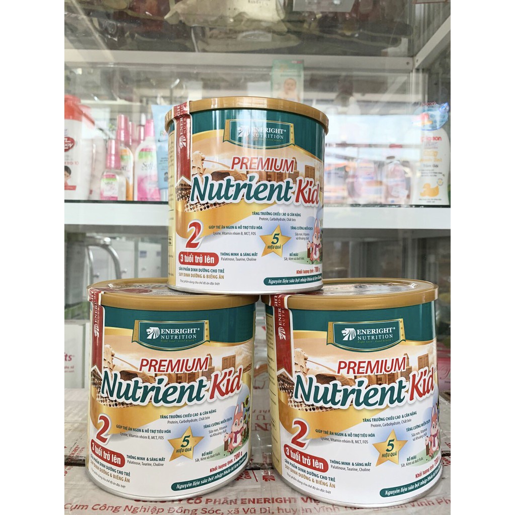 SỮA PREMIUM NUTRIENT KID 2 CHO BÉ TỪ 3-6 TUỔI 700g