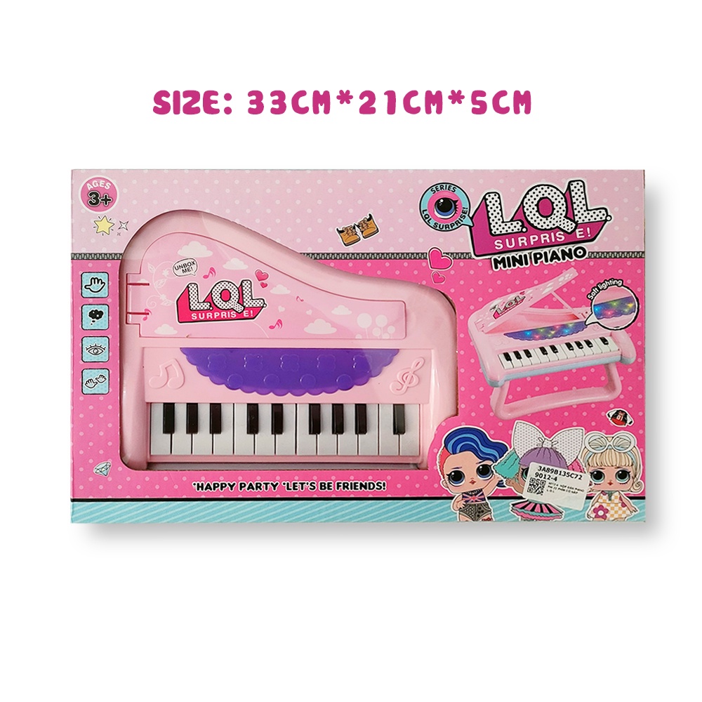 Hộp đàn piano pin 22F, có nắp, LOL