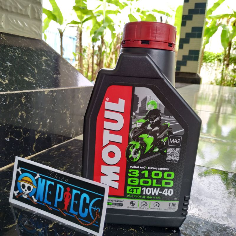 Nhớt xe số motul 3100 gold 4t 10w40 - ảnh sản phẩm 1