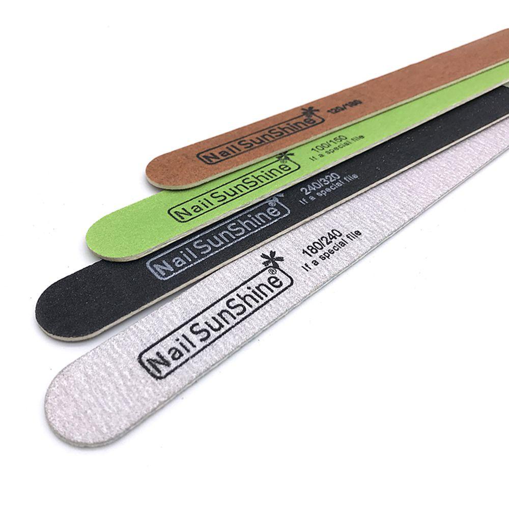 OKDEALS Hot Sanding Buffer Professional Nail Care Wooden Nail Files Pedicure Portable Manicure Beauty Tools Double Sided