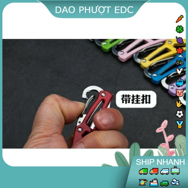 Dao Phượt Mini EDC Cao Cấp Giá Rẻ - Thích Hộp Treo Móc Khóa