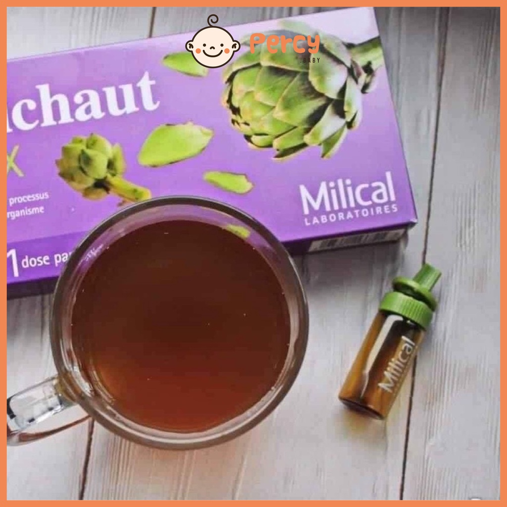 Nước Detox Milical Extra Artichaut 7 ống