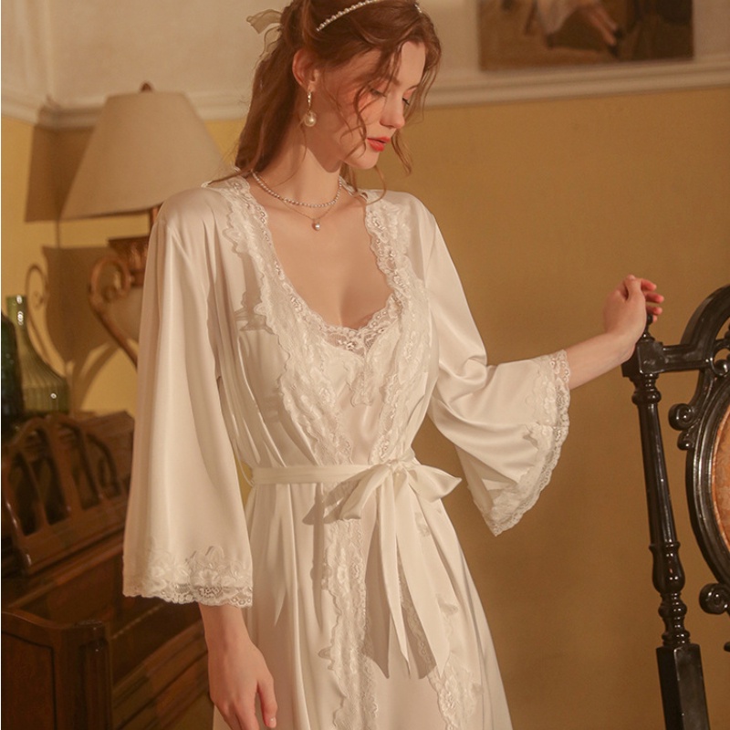 Đầm Ngủ Hai Dây Dáng Dài Màu Sắc Đơn Giản Quyến Rũ Cho Nữ