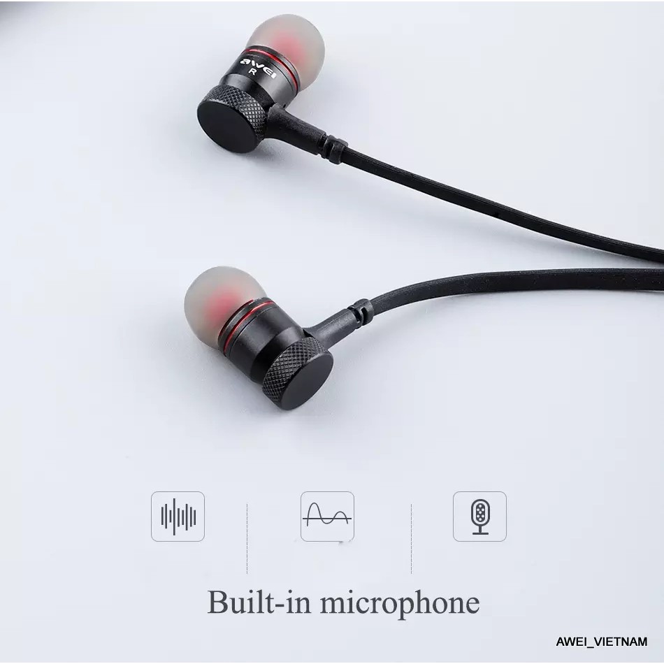 Tai Nghe Bluetooth Awei G10BL pin trâu, phong cách thể thao âm thanh nổi - Phân phối chính hãng.
