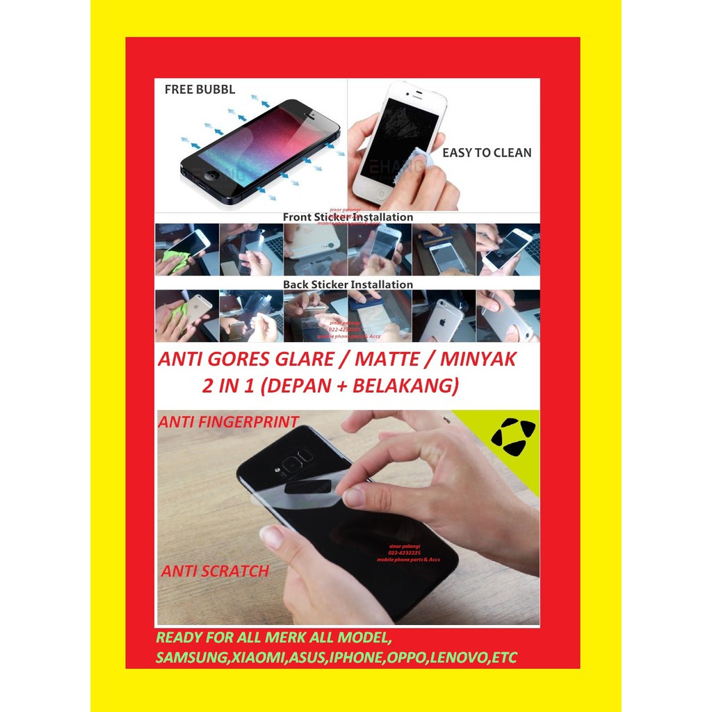 Miếng Dán Bảo Vệ Màn Hình Chống Trầy Xước Cho Xiaomi Redmi Note 4 3ram 32gb 905886