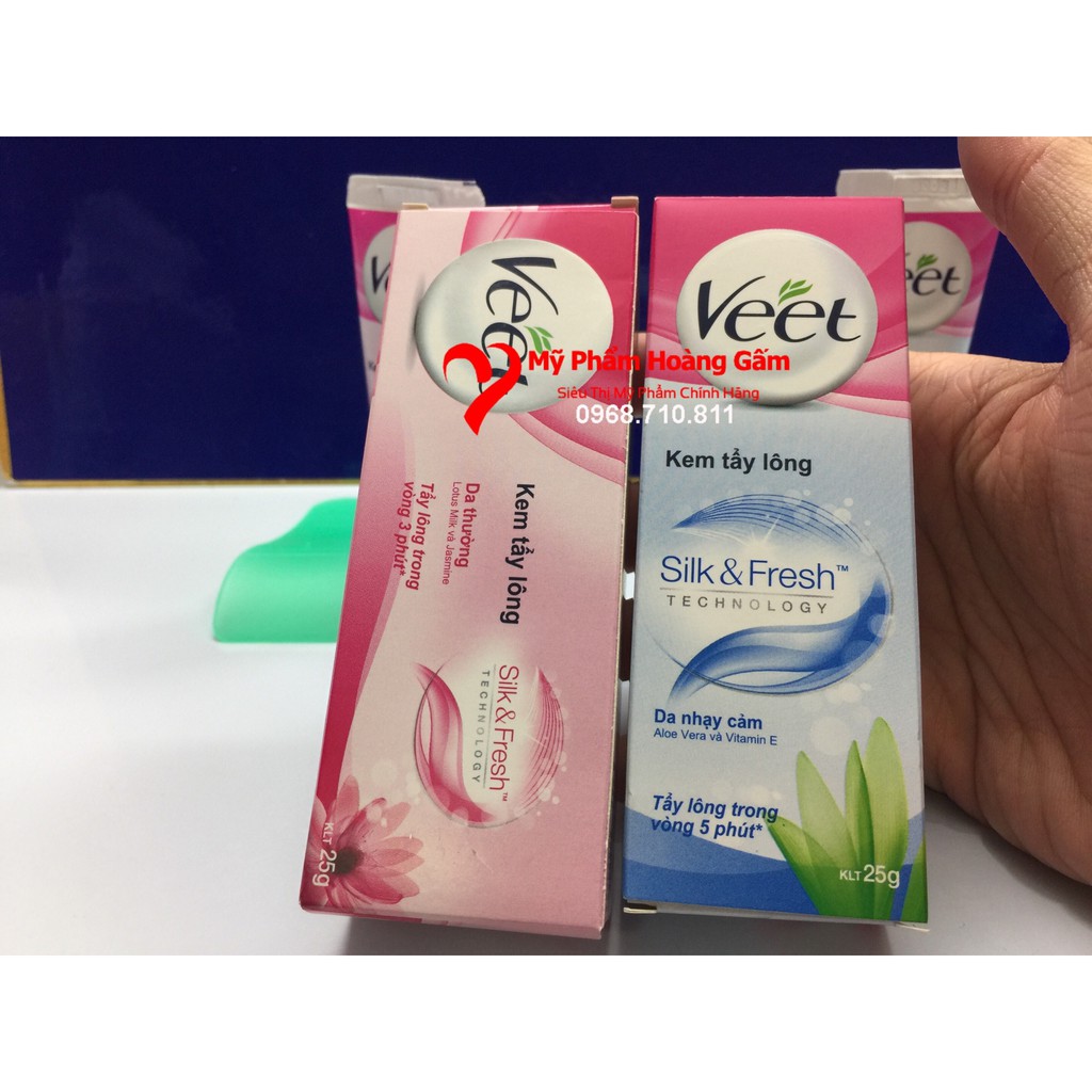 Kem tẩy lông veet của pháp 25g