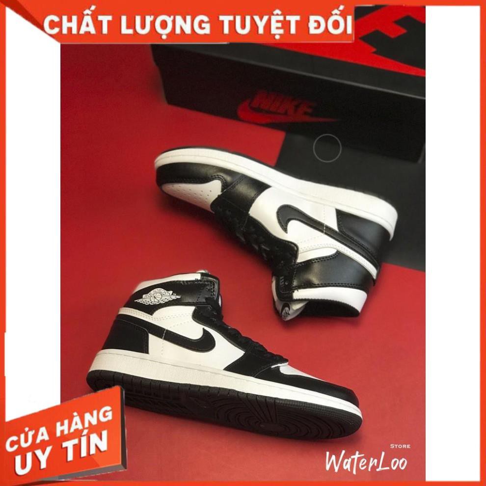 (FREESHIP+HỘP+QUÀ) Giày thể thao AIR JORDAN 1 Retro High Black White Đen trắng cao cổ siêu phong cách | BigBuy360 - bigbuy360.vn