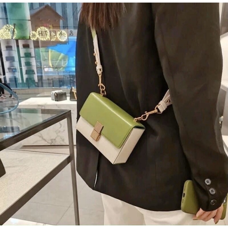 CLUTCH CNK METALLIC PUSH LOCK ❤️