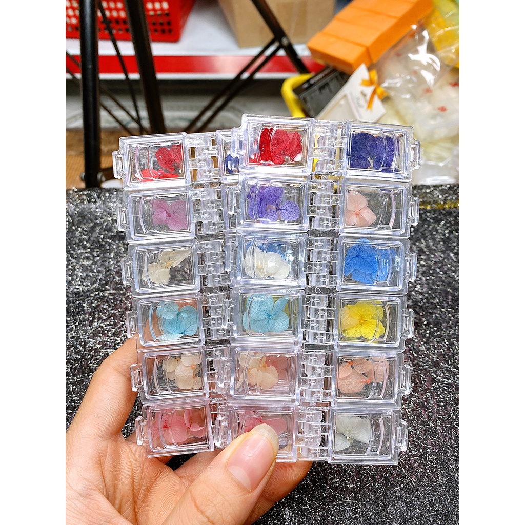 Hoa Khô Lụa Cánh To Siêu Bền ,Siêu Đẹp - Trùm Nail Mi