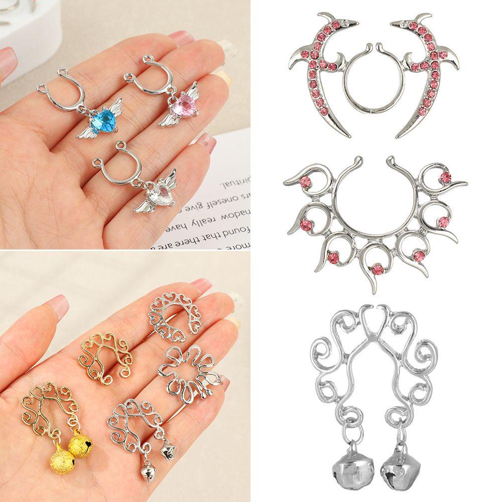 Khuyên Xỏ Ngực Giả Bằng Thép Không Gỉ 316L