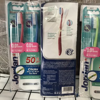 Bộ 2 Bàn Chải Đánh Răng Jordan Click Gum Protector