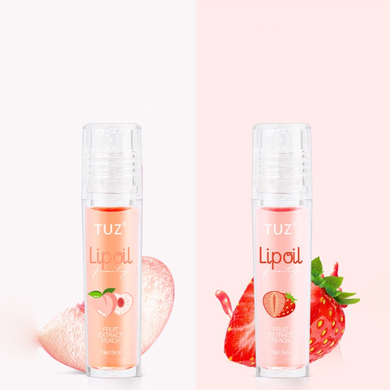 Son Bóng Trong Suốt Dưỡng Ẩm Chống Nứt Nẻ Môi Có Đầu Lăn Tiện Dụng