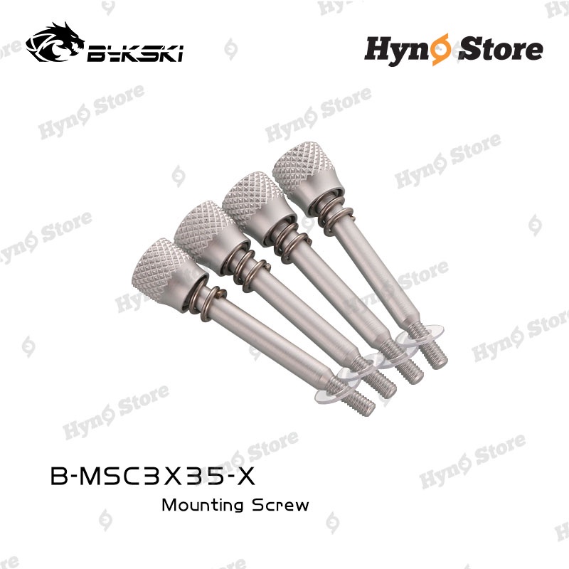 Bộ ốc vít block CPU Bykski 115x 1366 B-MSC3X35-X Tản nhiệt nước custom - Hyno Store