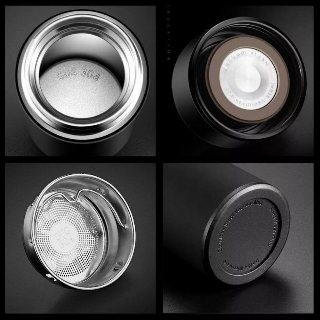 Bình Giữ Nhiệt Inox Bottle Sport Dung Tích 1000ML Kiểu Dáng Siêu Đẹp, Bình đựng nước giữ nhiệt cao cấp có nắp lọc trà