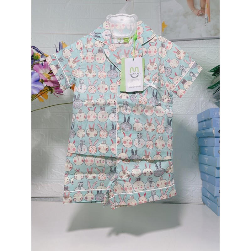 [ UALAROGO ] Bộ pijama bé gái Ualarogo siêu xinh