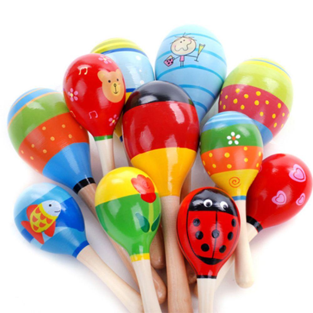 BEBETTERM Set 6 / 12 Lục Lạc Đồ Chơi Nhiều Màu Sắc Cho Bé