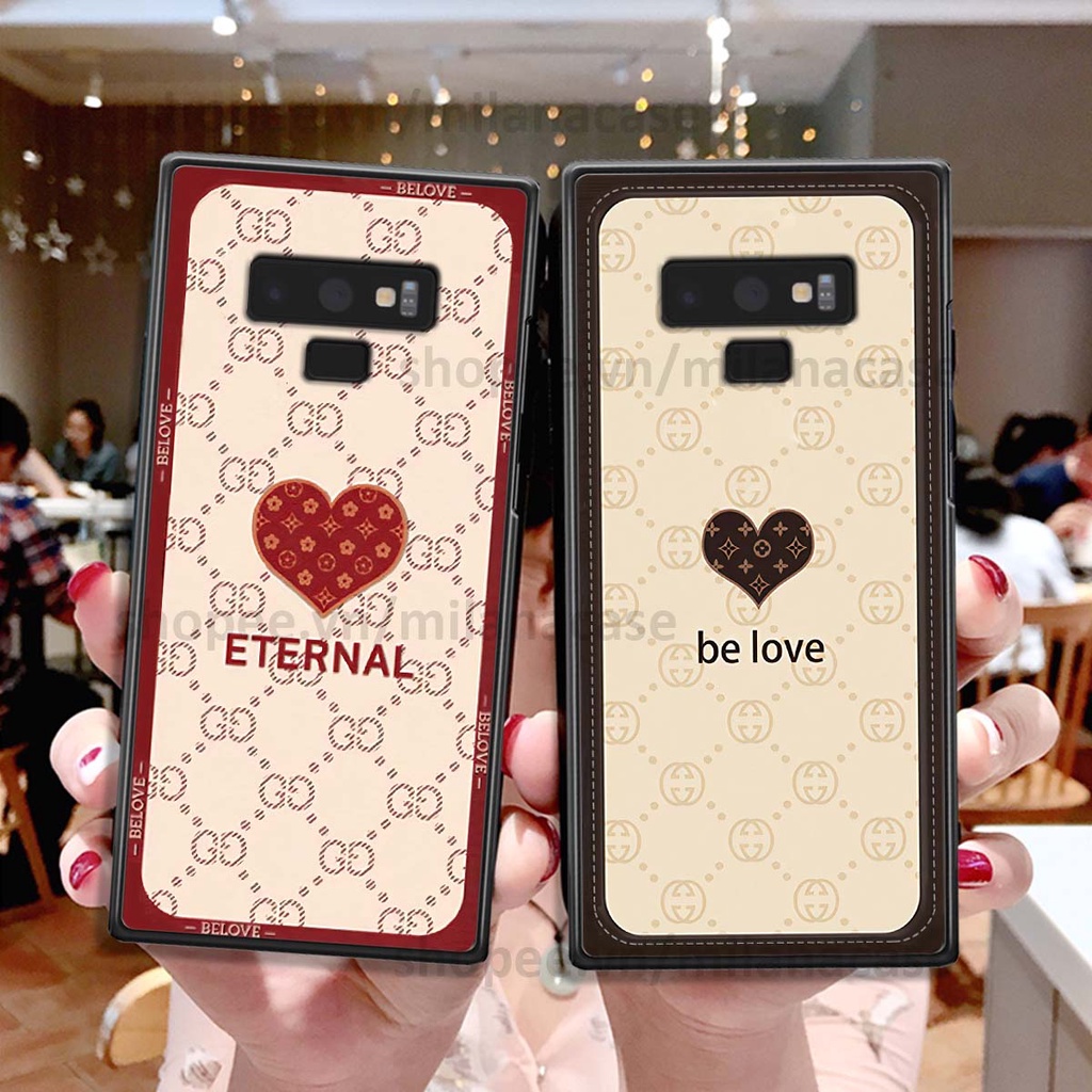 Ốp Samsung Note 9 hình trái tim be love tình yêu siêu đẹp, cá tính, thời trang