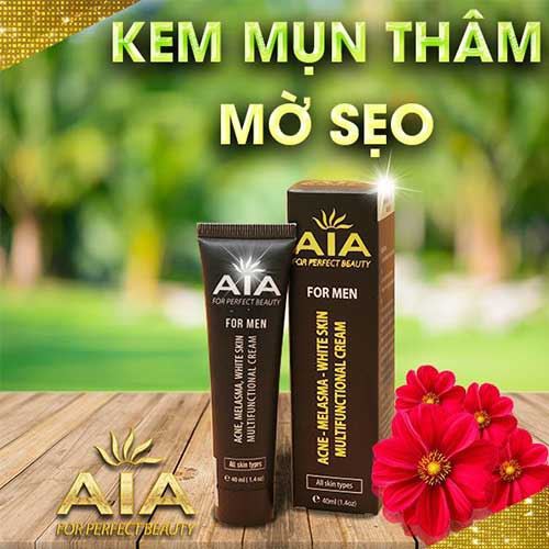 Kem mụn - Thâm Mờ sẹo AIA For Men 40ml