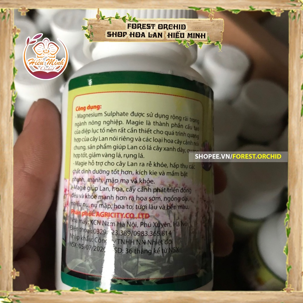 Super Magie Phân Bón Làm Xanh Lá Và Phát Triển Đỉnh Ngọn Cho Phong Lan