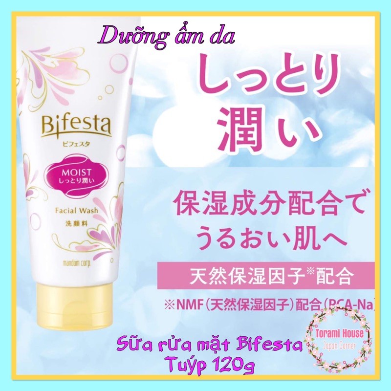 Sữa rửa mặt Bifesta dạng tuýp 120g