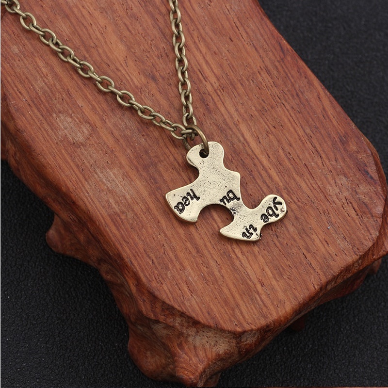 Set 6 Vòng Cổ Choker Mặt Búp Bê Best Friends BFF Nhiều Lớp Làm Quà Tặng Sinh Nhật Cho Nam Và Nữ