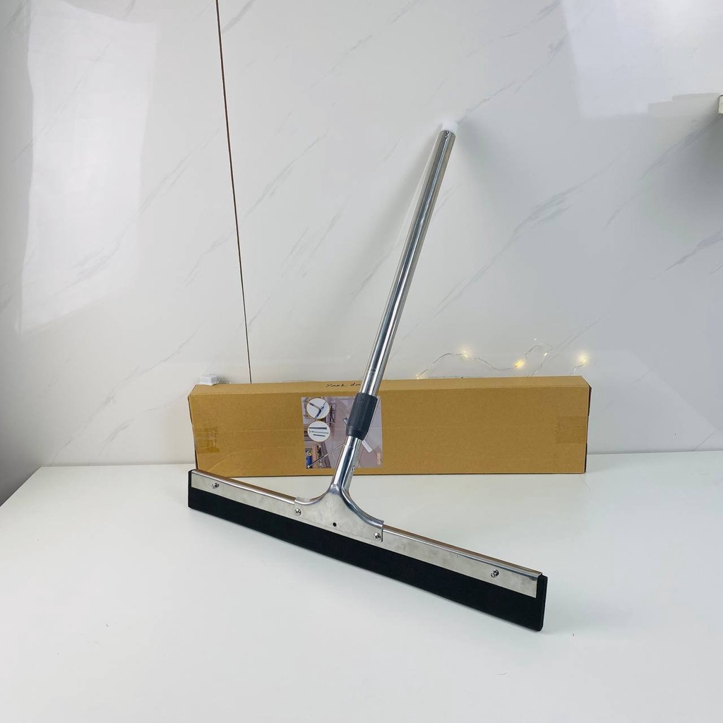 Cây chổi gạt đẩy nước sàn nhà Bản dầy cán Inox đa năng dùng trong gia đình