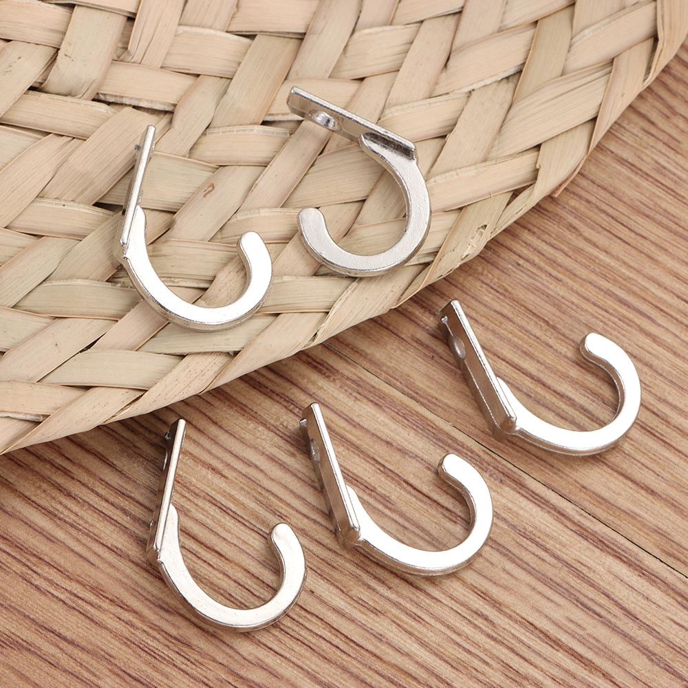 FAY Set 10 Móc Treo Đồ Gắn Tường Bằng Kim Loại Kiểu Cổ Điển Sắp Xếp Gọn Gàng