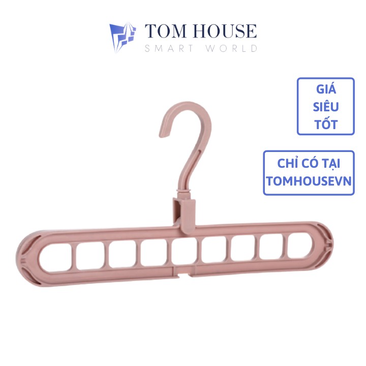 Móc Treo Quần Áo Đa Năng 9 Lỗ Tiện Dụng - Tomhouse