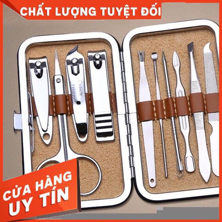 [XẢ KHO+FREE SHIP] Bộ Kềm Chăm Sóc Móng 10 Món