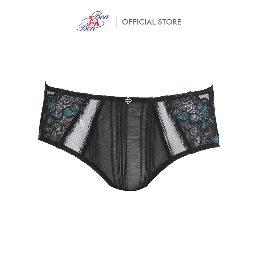Quần lót lưng cao, ren lưới Bon Bon - SV3391