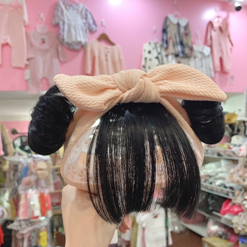 Tuban Tóc Gỉa Tai Thỏ Cho Bé