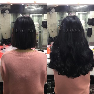 tóc giả kẹp chữ U cao cấp mã 31