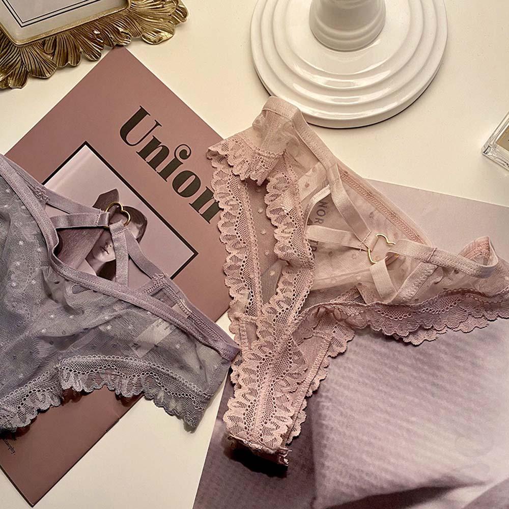 Quần Lót Cotton Lưng Thấp Không Đường May Thoáng Khí Gợi Cảm